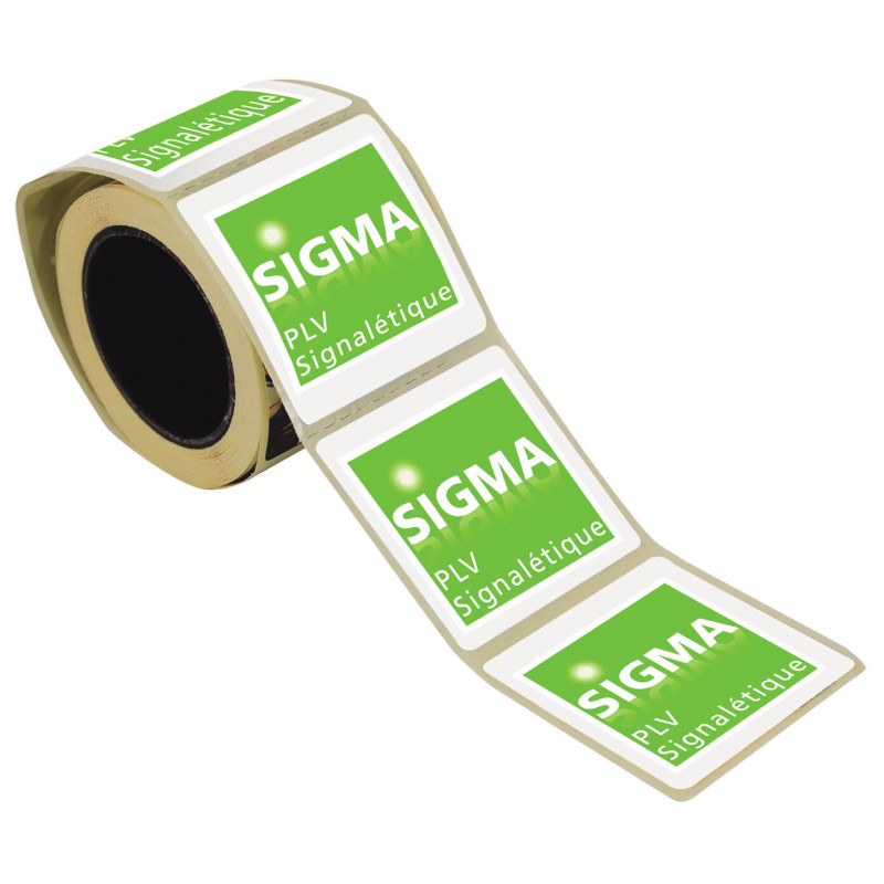 Étiquette Personnalisée - Stickers Autocollant Imprimé en Rouleau