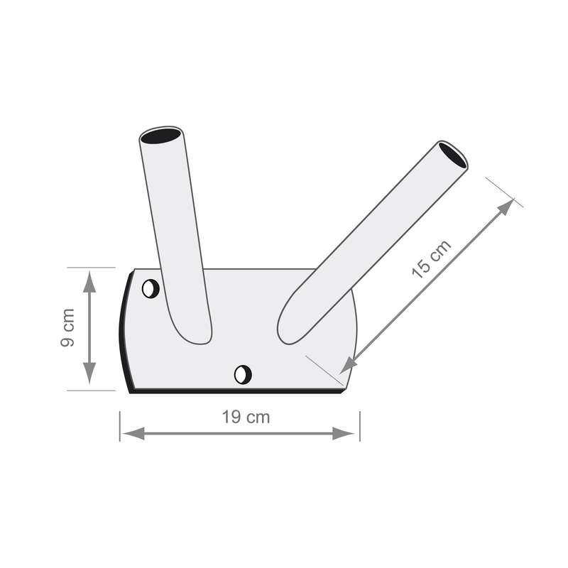 Mât pour drapeau de façade Ø35mm - Sigma Signalisation