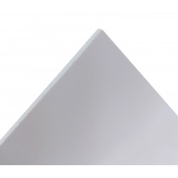 A+H - KIT plaque plastique PVC rigide - 2000x1000mm - plaque plastique blanc  - 1mm plaque rigide PVC, plaque pvc blanc (1 pièce) : : Bricolage