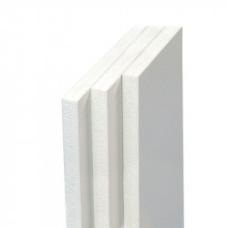 Plaque PVC rigide gris (satiné opaque) 3mm découpée sur mesure