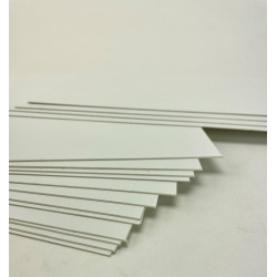 Carton plume plastique : impression carton plume PVC