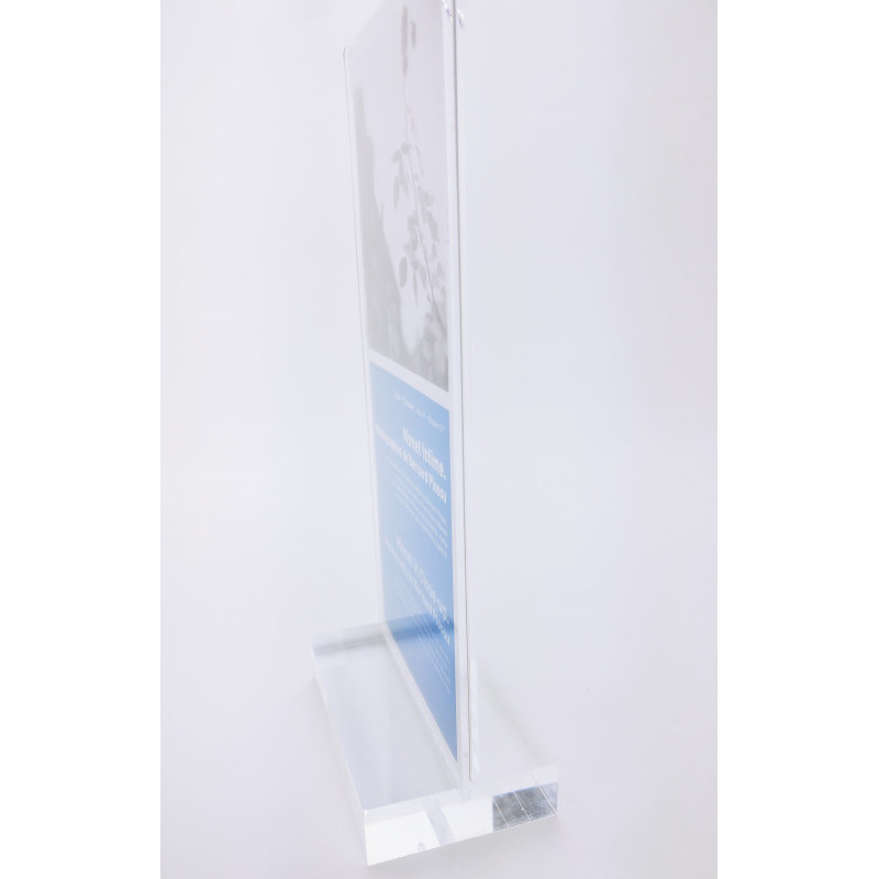 Porte étiquette prix plexiglas 85 x 54 mm PPK769