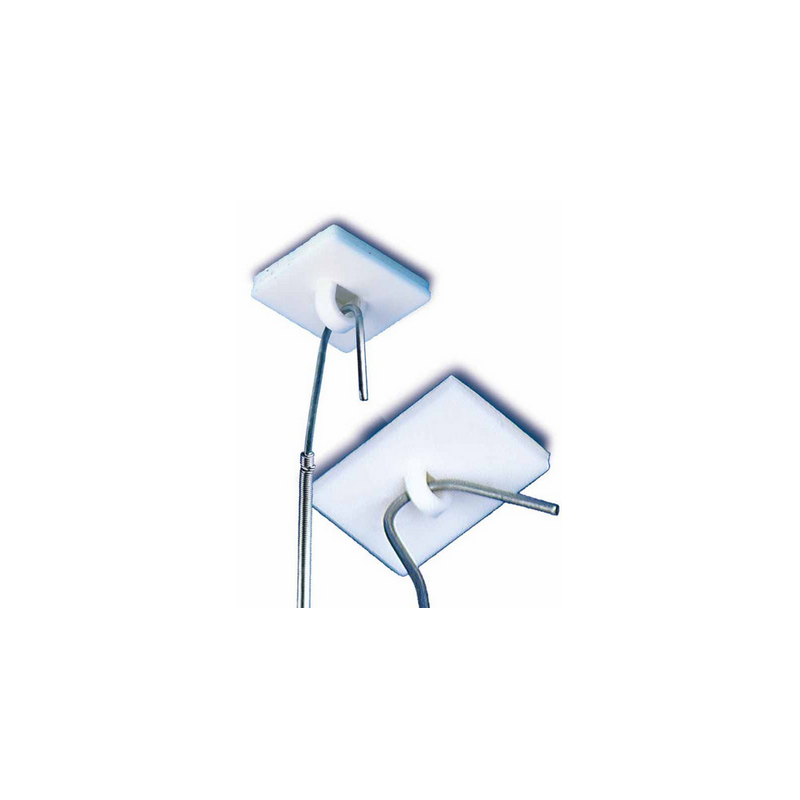 Crochet de suspension adhésif pour Dibond et plaques