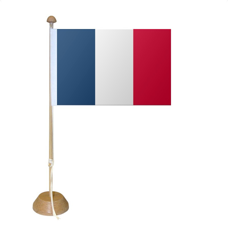 Drapeau de table France Marseille, petit drapeau - maison-des